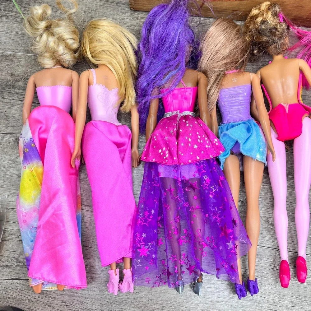 Lot If 6 BARBIE DREAMTOPIA Princesses Collection‎ Good Condition